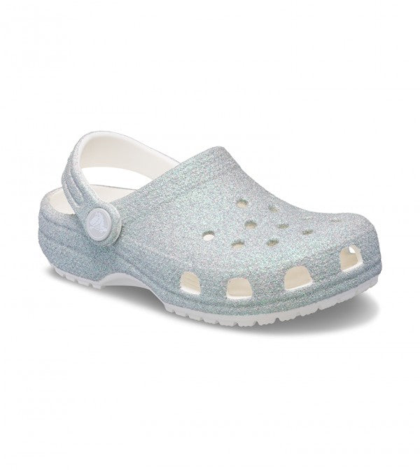 Crocs 201985-100 Classic iridescent glitter cgt