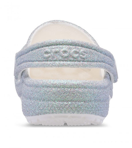Crocs 201985-100 Classic iridescent glitter cgt
