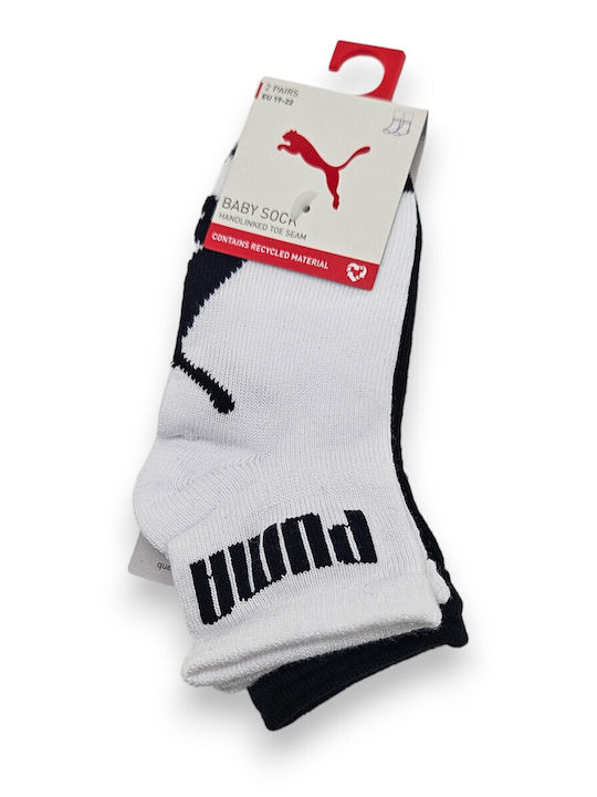 Puma Baby Sock Handlinked Toe Seam 701225851 001 Black/White
