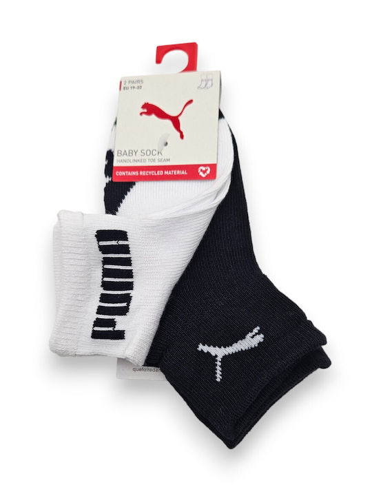 Puma Baby Sock Handlinked Toe Seam 701225851 001 Black/White