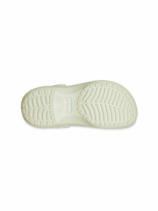 Crocs 206750-2Y2 Classic Platform Clog W bone