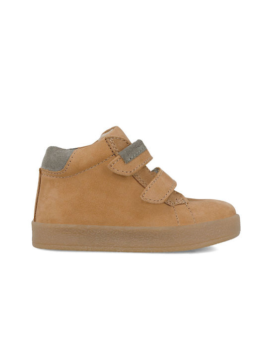 Garvalin Leather Ankle Boots Shoes 241315-B781 CAMEL