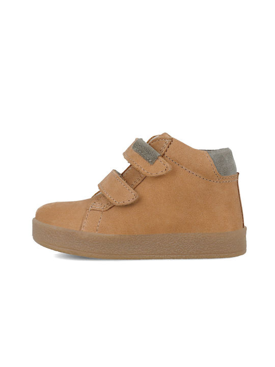 Garvalin Leather Ankle Boots Shoes 241315-B781 CAMEL