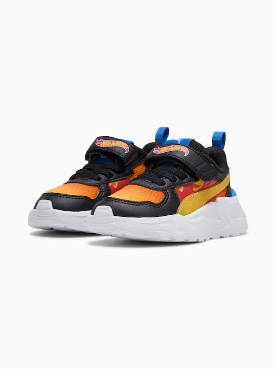 PUMA 401408 01 Trinity Lite HotWheelsAC+Inf black-red fire