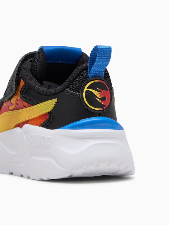 PUMA 401408 01 Trinity Lite HotWheelsAC+Inf black-red fire