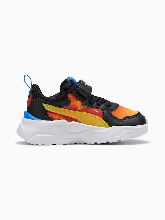 PUMA 401408 01 Trinity Lite HotWheelsAC+Inf black-red fire