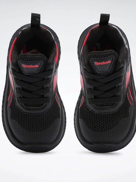 Reebok 100209188 Rush Runner 5 Elastic Lace Infant black-red-grey