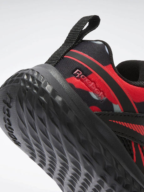 Reebok 100209188 Rush Runner 5 Elastic Lace Infant black-red-grey