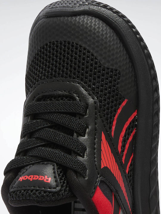 Reebok 100209188 Rush Runner 5 Elastic Lace Infant black-red-grey