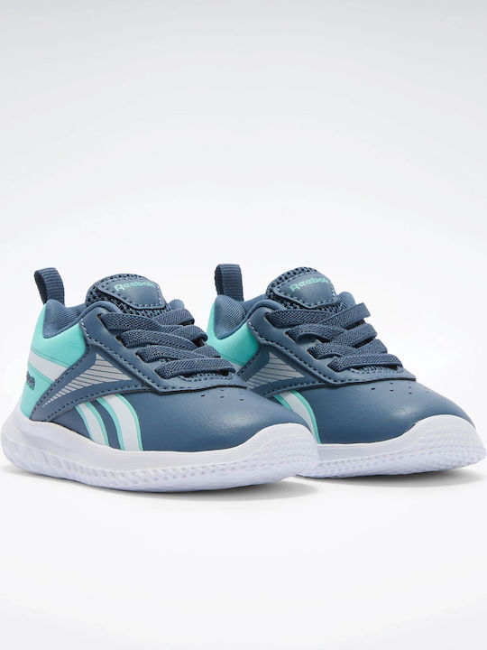 Reebok 100209197 Rush Ranner 5 Syn Elastic Lace Infant blue-aqua-white