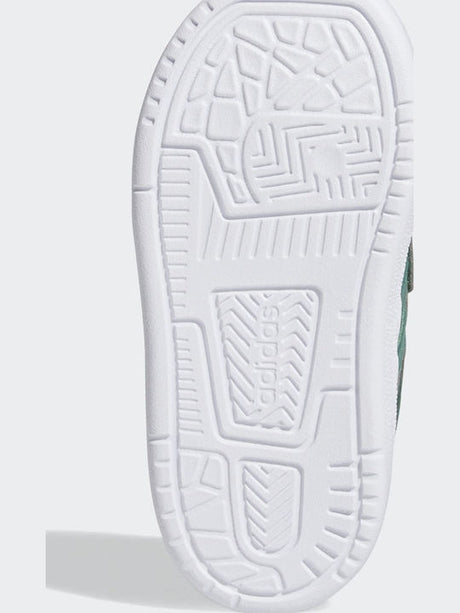 adidasRapid Court Cf Παιδικά Sneakers με velcro JR1023 Πράσινα