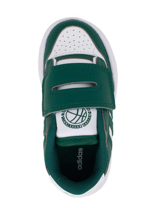 adidasRapid Court Cf Παιδικά Sneakers με velcro JR1023 Πράσινα