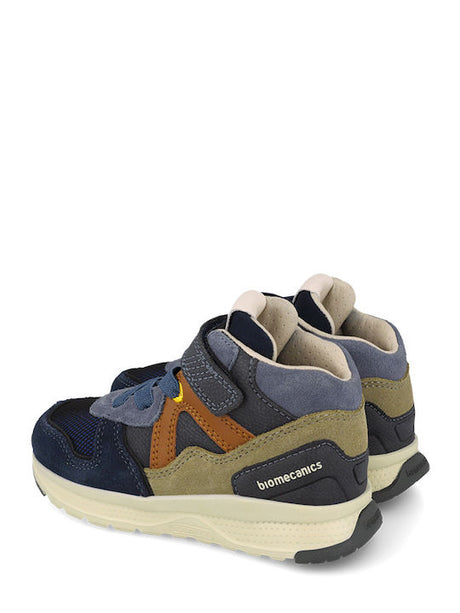 Biomecanics Παιδικά Sneakers High Ανατομικά με velcro 261253-a089