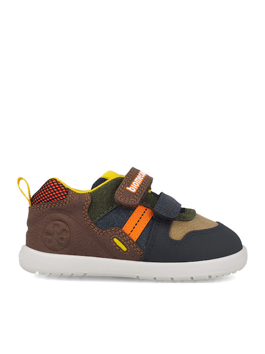 Biomecanics Παιδικά Sneakers High Ανατομικά με Velcro 261156-c176
