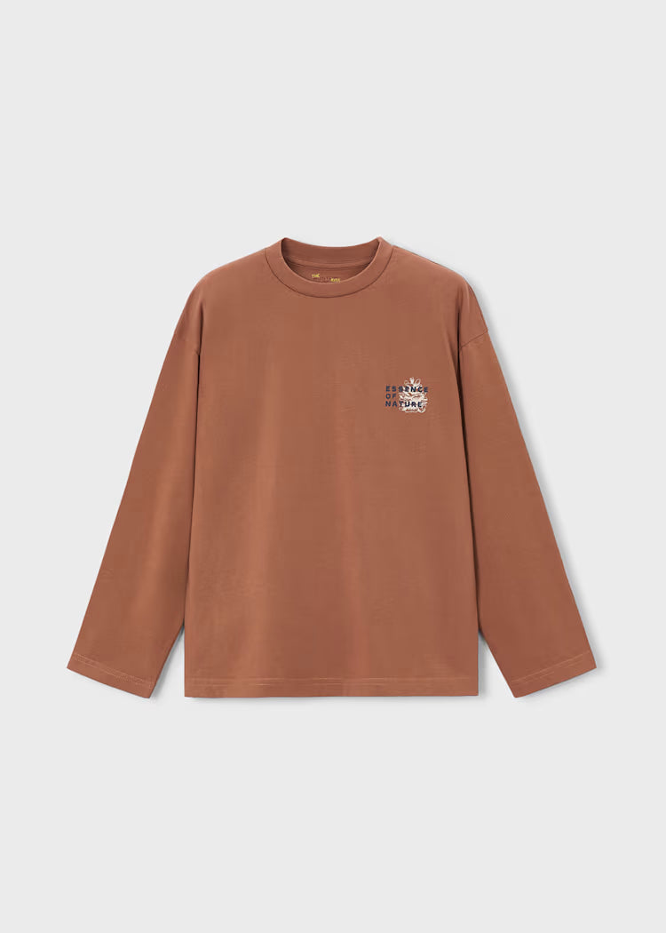 Mayoral l/s t-shirt nest  μπλούζα αγόρι- 16-07055-377