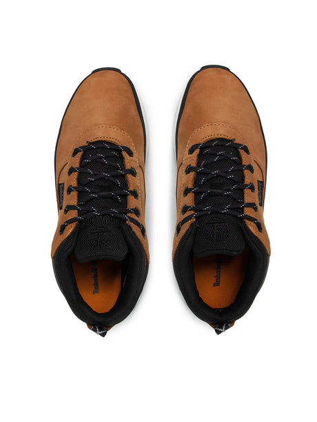 Timberland Field Trekker Δερμάτινα Παιδικά Μποτάκια με Κορδόνια Καφέ TB0A2GN1231